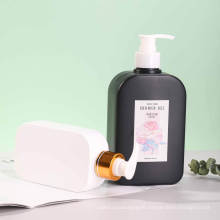 Square Plastic Biodegradable Bottle Shampoo Toner Bottle